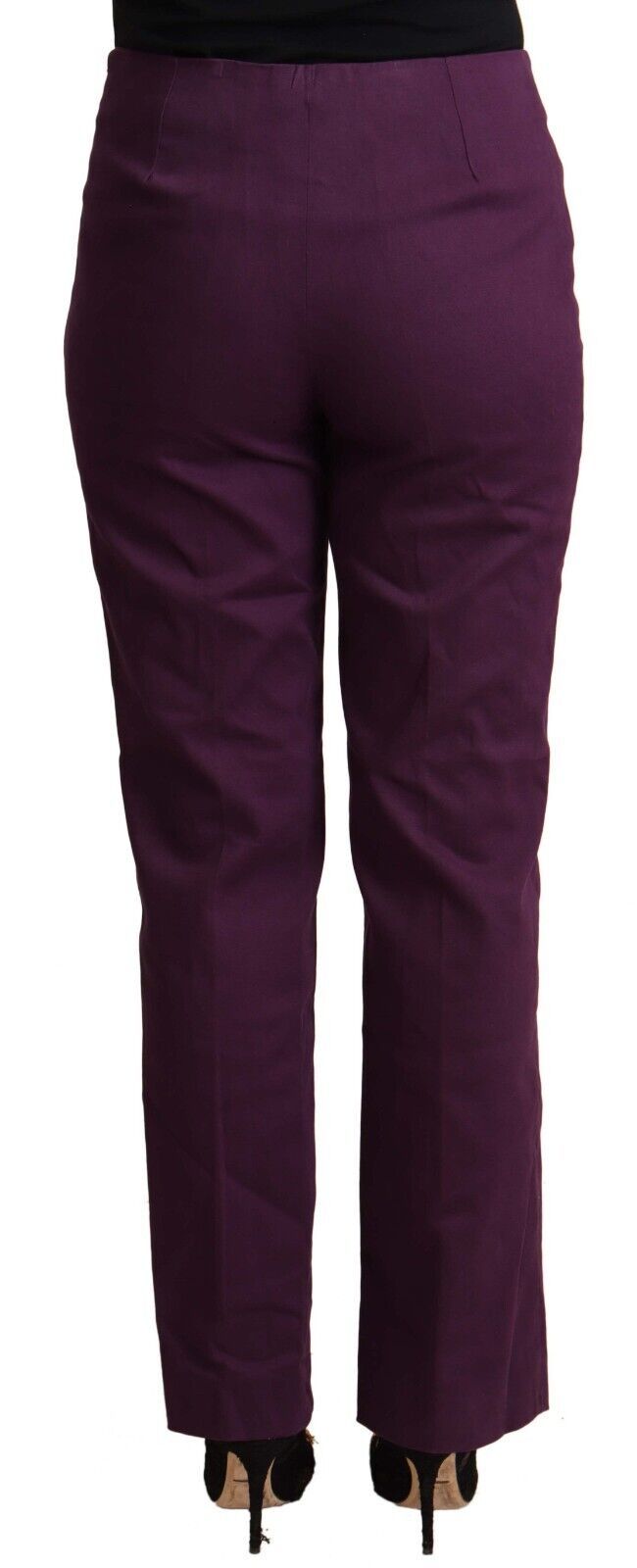 BENCIVENGA Violet High Waist Tapered Casual Pants by BENCIVENGA