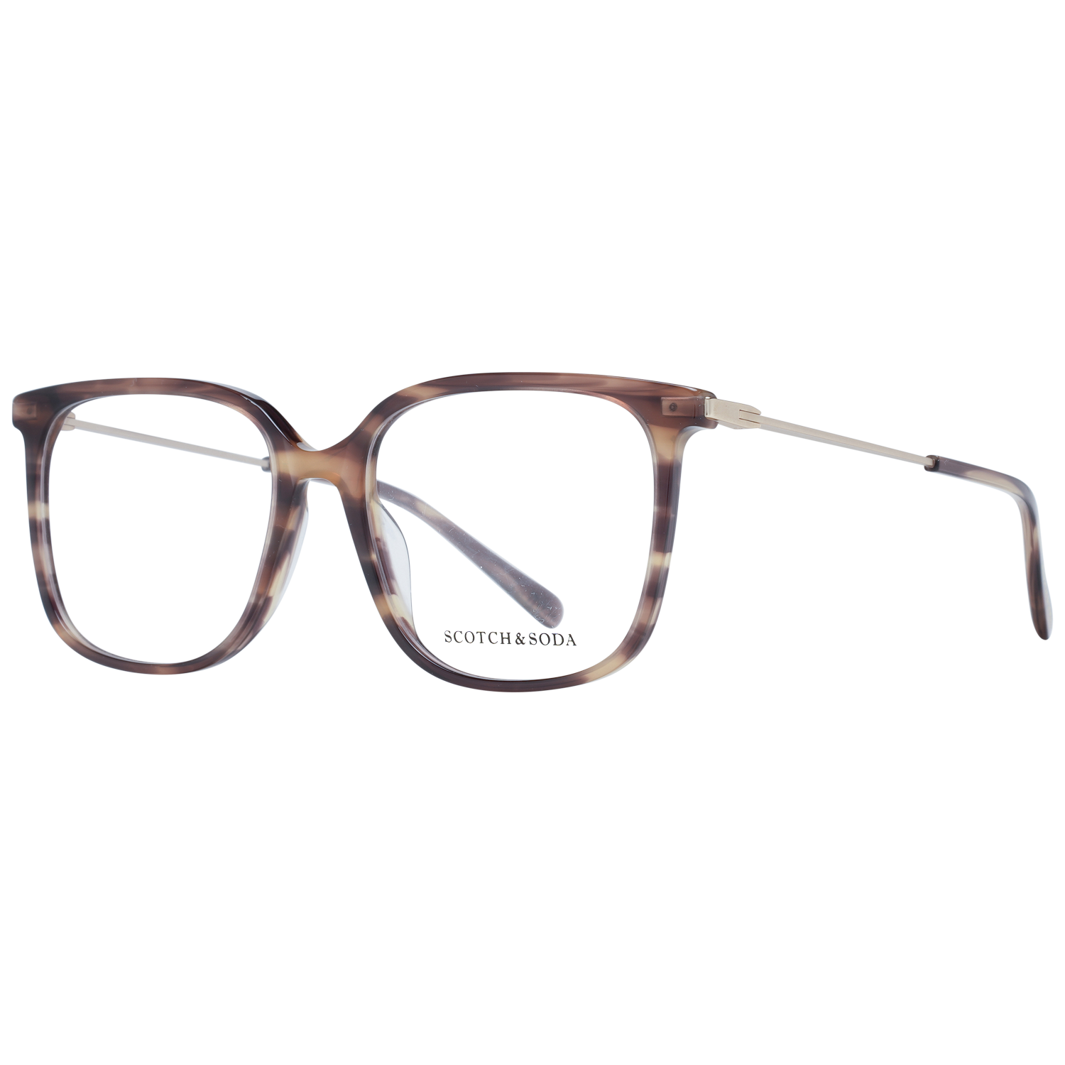 Scotch & Soda Chic Square Acetate Eyewear Frames by Scotch & Soda