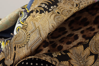 Dolce &amp; Gabbana Élégant blazer patchwork multicolore