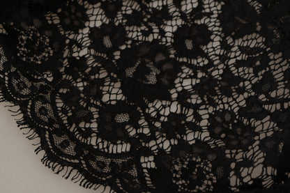 Dolce &amp; Gabbana - Chemisier noir élégant à manches longues