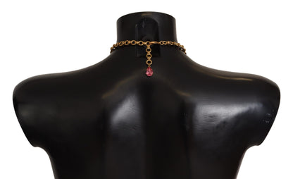 Collier Dolce &amp; Gabbana Chic Gold Statement en forme de fruits de Sicile