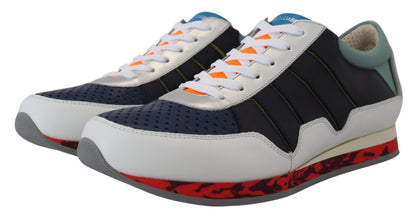 Baskets basses multicolores élégantes Dolce &amp; Gabbana