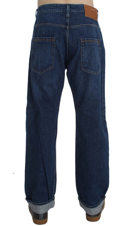 Huit jeans bleus chics et amples pour homme