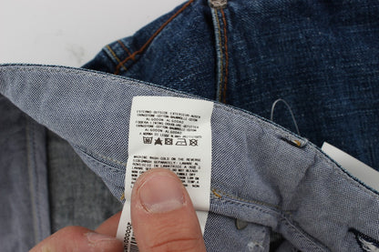 Huit jeans bleus chics et amples pour homme