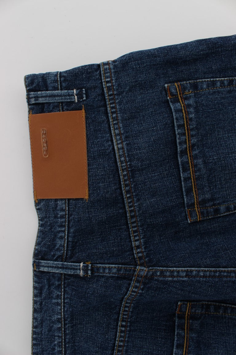Huit jeans bleus chics et amples pour homme