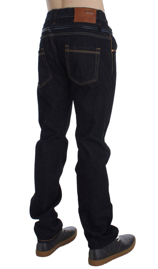 Huit jeans élégants de luxe pour hommes, coupe droite