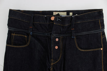 Huit jeans élégants de luxe pour hommes, coupe droite