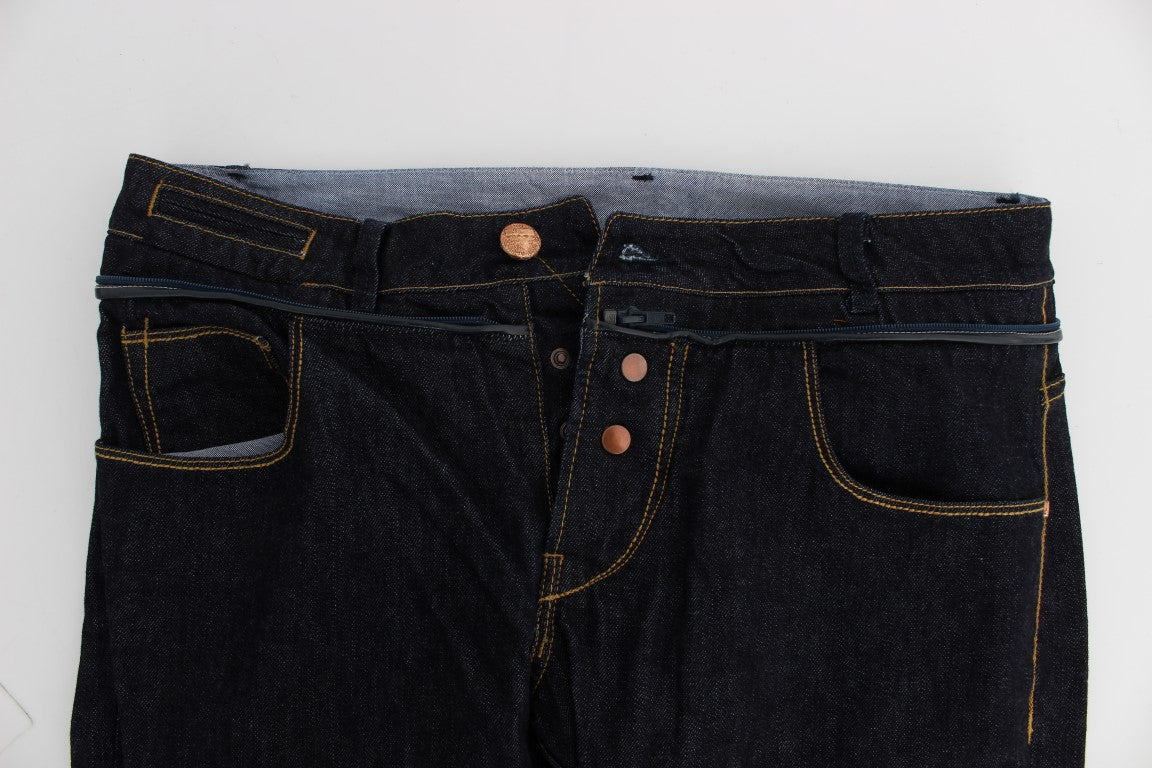 Huit jeans élégants de luxe pour hommes, coupe droite