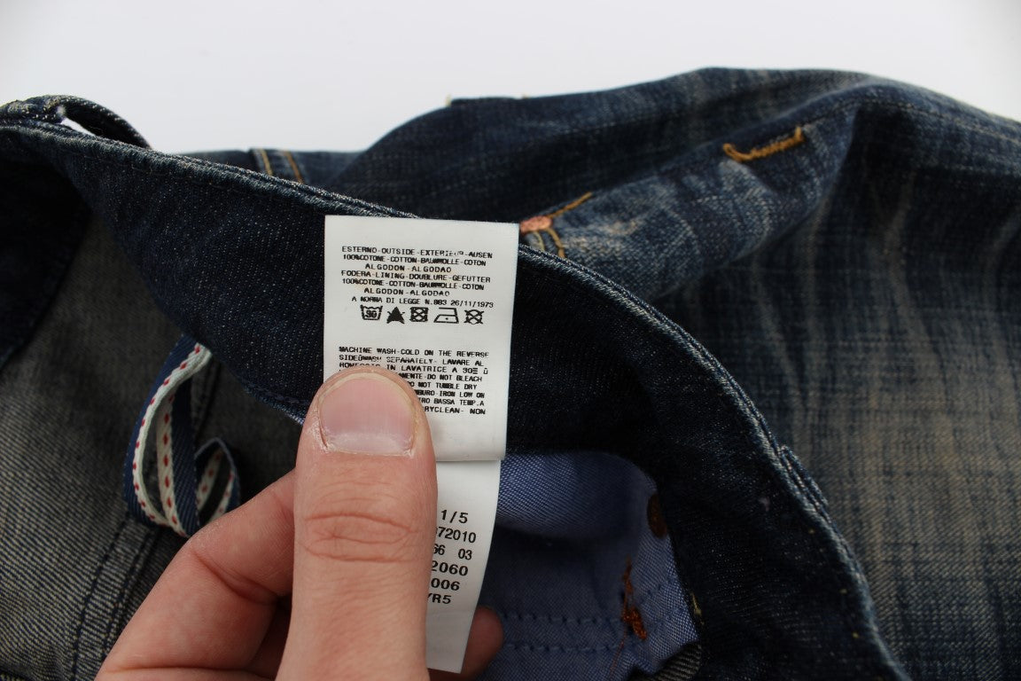 Huit jeans élégants pour homme, coupe droite, taille basse