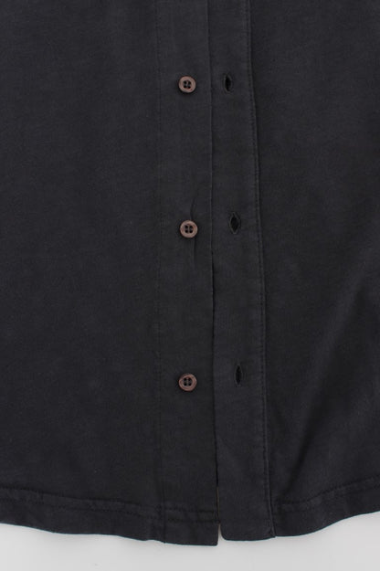Alpha Massimo Rebecchi Gray Cotton Button Down Casual Shirt by Alpha Massimo Rebecchi