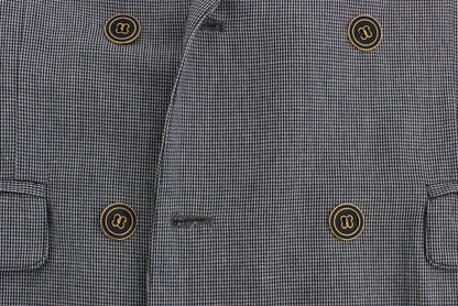 Blazer bleu élégant à double boutonnage Master Coat