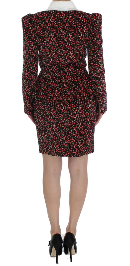 Ensemble jupe deux pièces élégant à fleurs BENCIVENGA