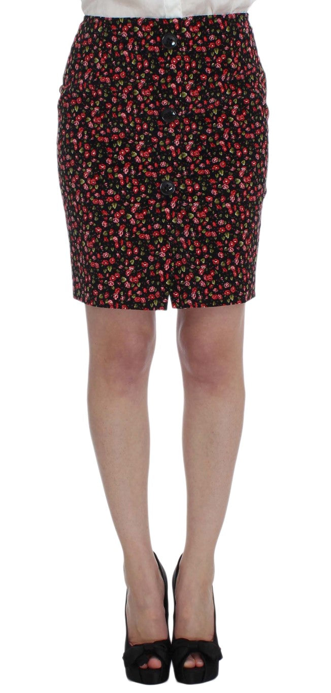 Ensemble jupe deux pièces élégant à fleurs BENCIVENGA