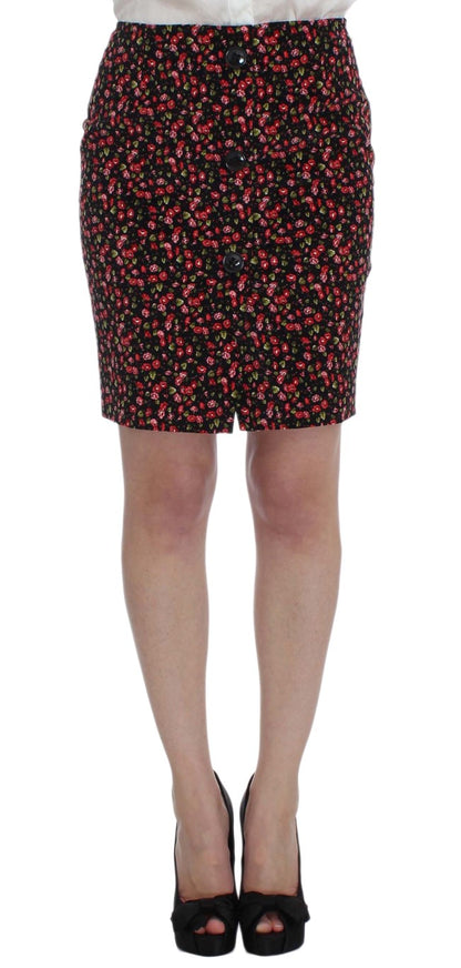 Ensemble jupe deux pièces élégant à fleurs BENCIVENGA