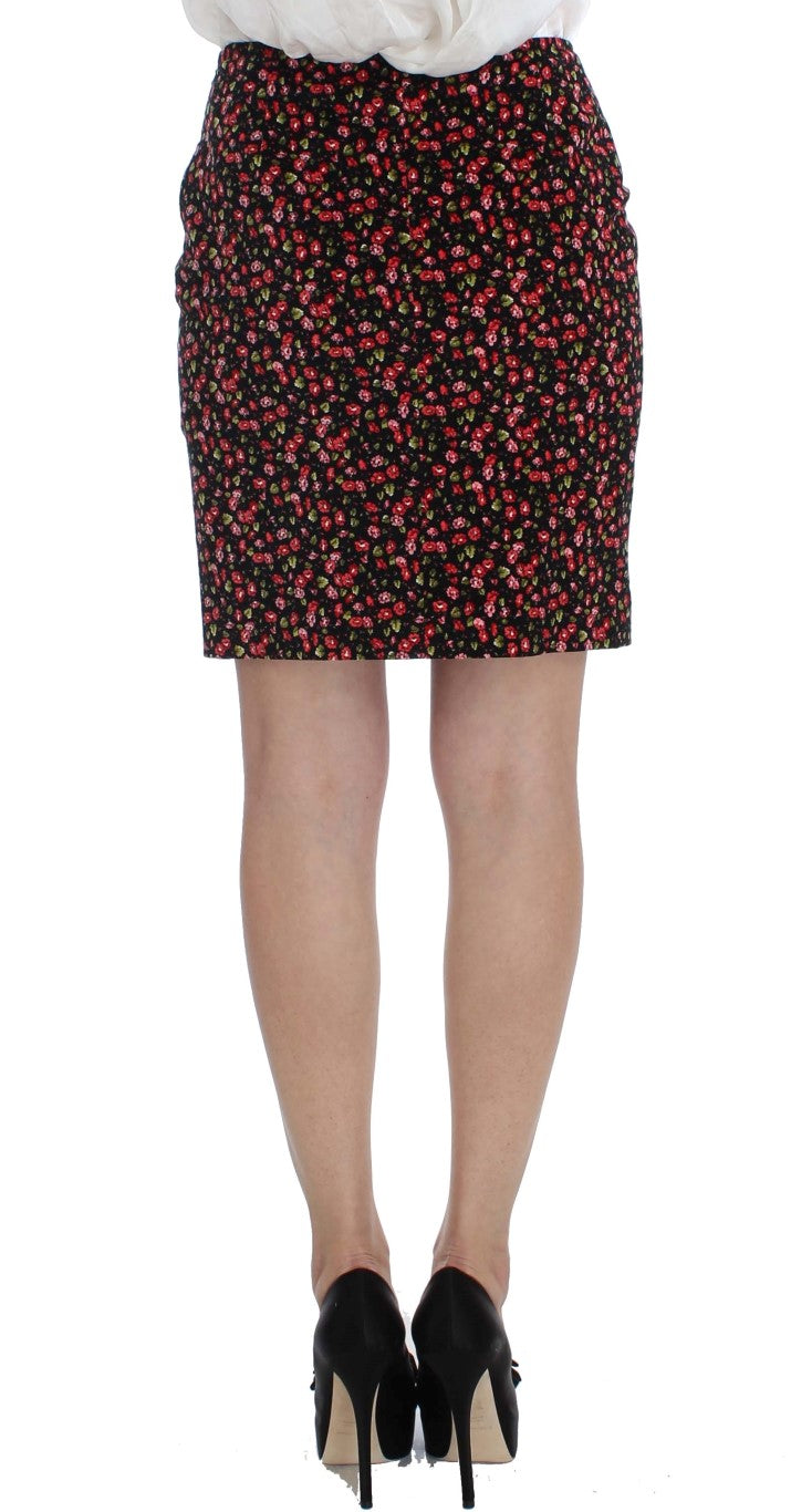 Ensemble jupe deux pièces élégant à fleurs BENCIVENGA