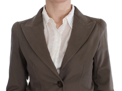 BENCIVENGA Beige Wool Cotton Suit by BENCIVENGA