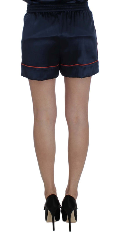 Mini-short élégant en soie stretch Dolce &amp; Gabbana