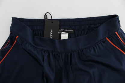 Mini-short élégant en soie stretch Dolce &amp; Gabbana