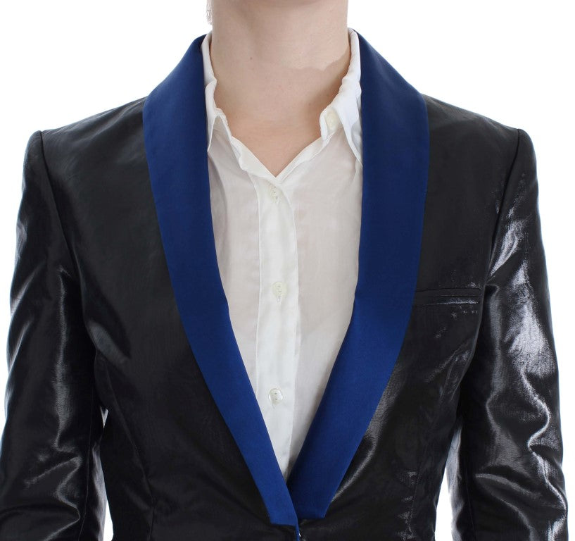 Exte Élégant tailleur jupe noir deux pièces