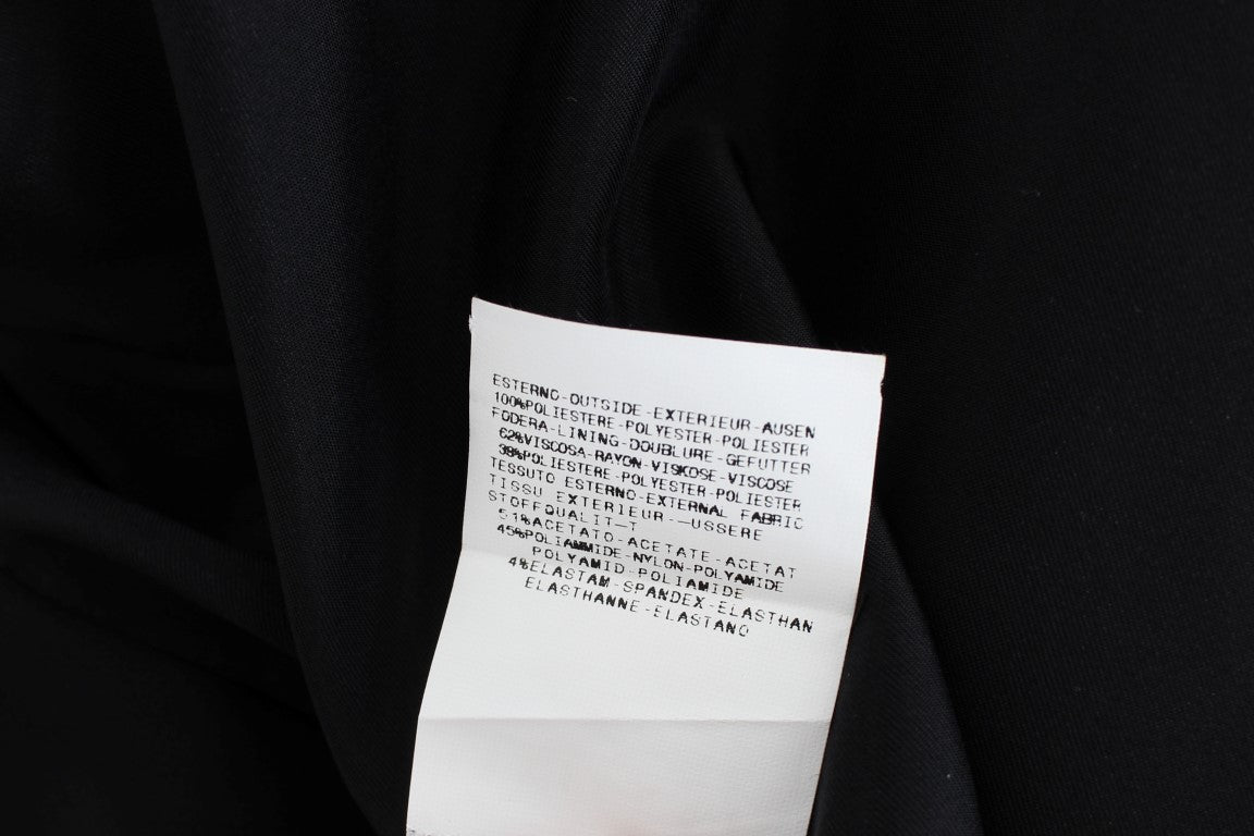Exte Élégant tailleur jupe noir deux pièces