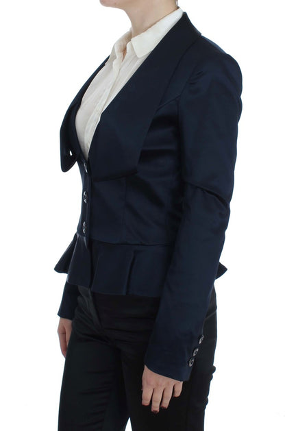 Veste blazer bleue élégante Exte avec une touche de designer