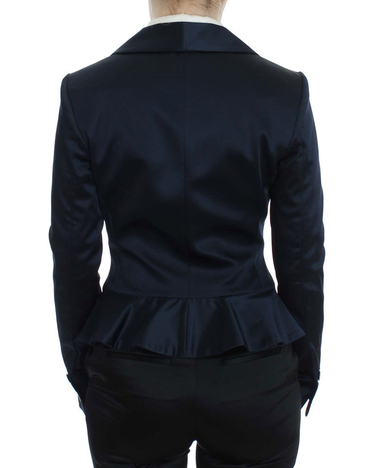 Veste blazer bleue élégante Exte avec une touche de designer