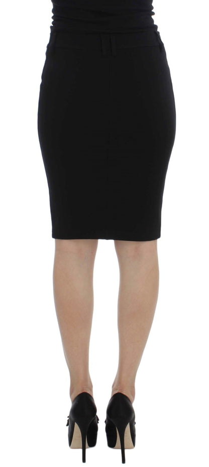 PLEIN SUD Élégante jupe crayon noire pour un look chic