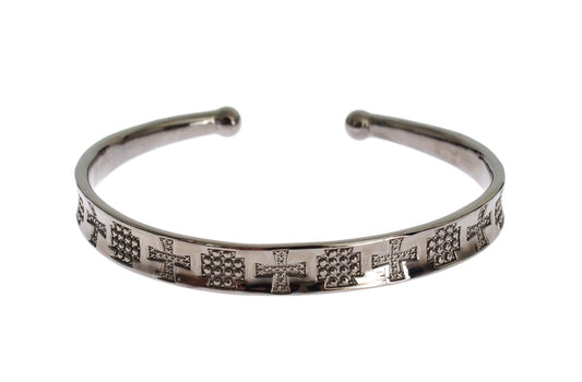 Bracelet élégant en argent rhodié Nialaya