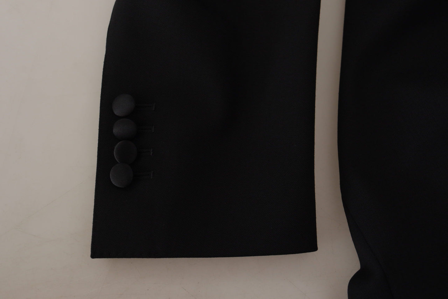 Dolce &amp; Gabbana Black Double Breasted Coat Blazer Jacket