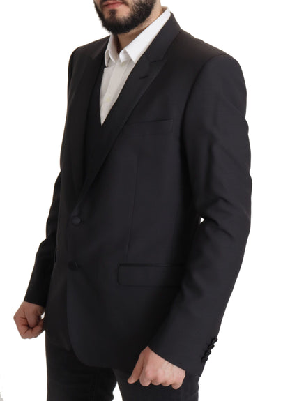 Dolce &amp; Gabbana Dark Blue Single Breasted MARTINI Blazer