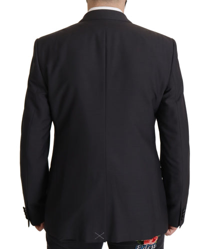 Dolce &amp; Gabbana Dark Blue Single Breasted MARTINI Blazer