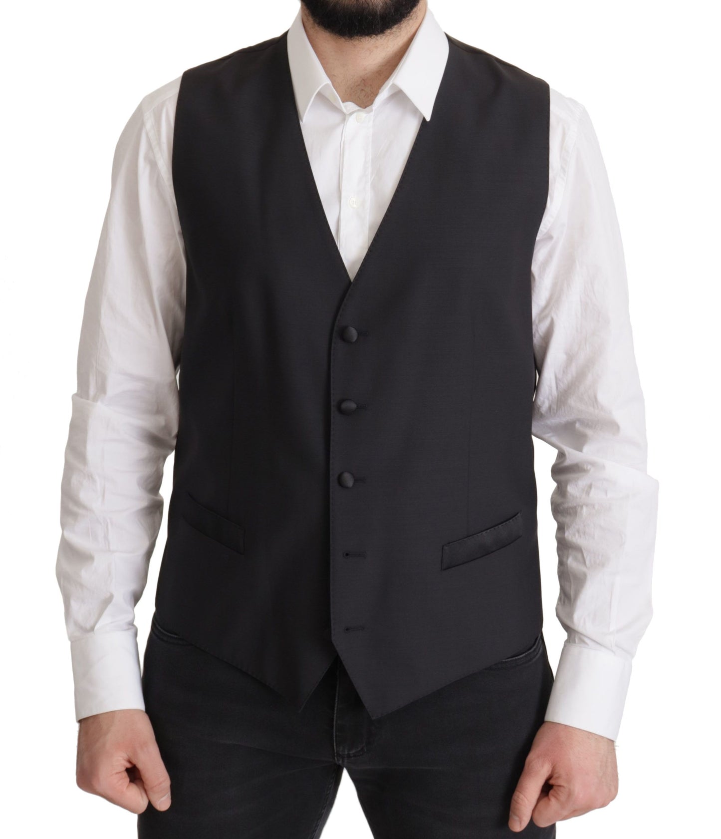 Dolce &amp; Gabbana Dark Blue Single Breasted MARTINI Blazer