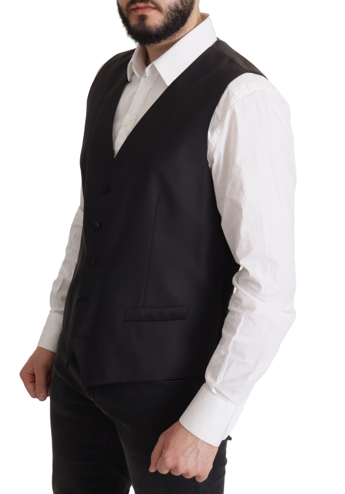 Dolce &amp; Gabbana Dark Blue Single Breasted MARTINI Blazer