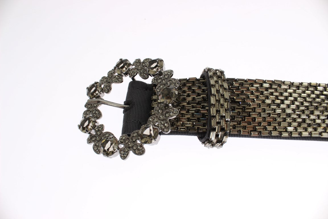 Ceinture large à paillettes ornées Dolce &amp; Gabbana