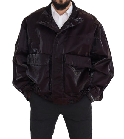 Dolce &amp; Gabbana Élégante veste à col bordeaux