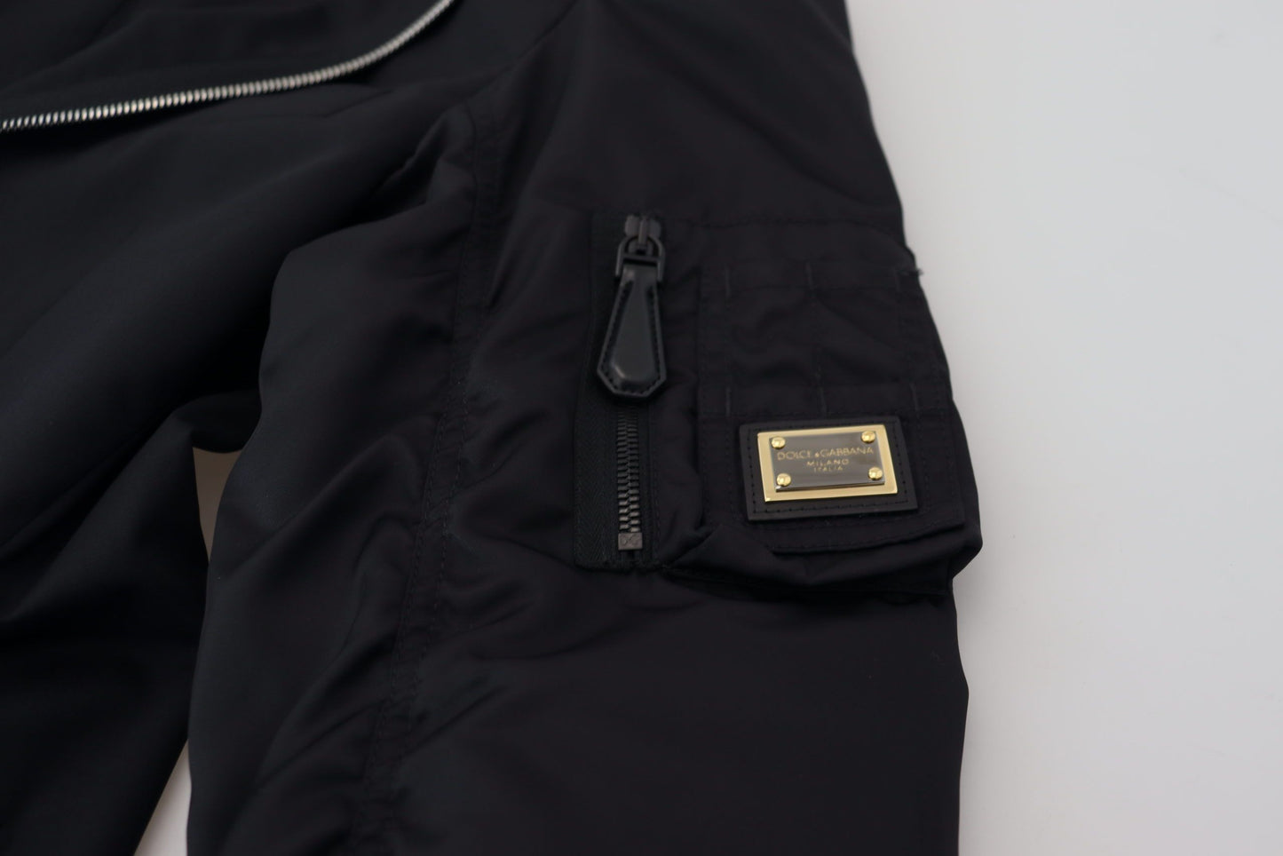 Dolce &amp; Gabbana Élégante veste en laine vierge noire