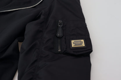Dolce &amp; Gabbana Élégante veste en laine vierge noire