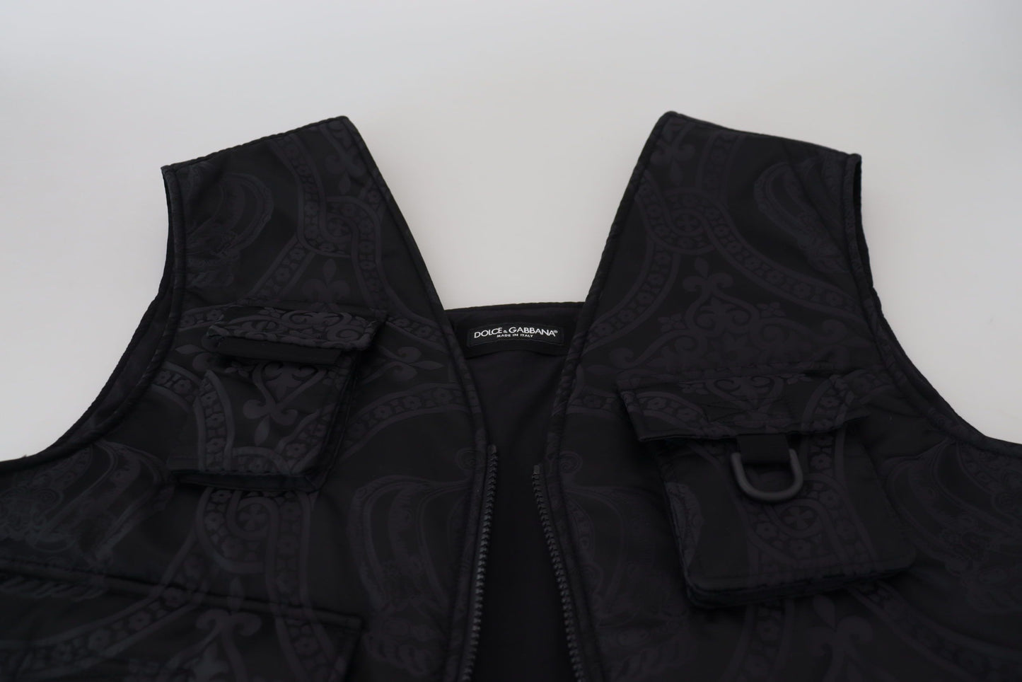 Dolce &amp; Gabbana - Veste sans manches élégante en noir