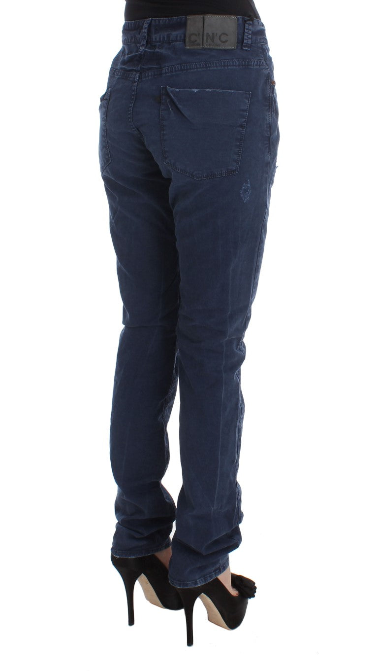 Jean bleu coupe classique Costume National Chic