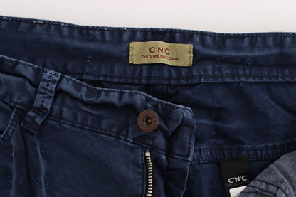 Jean bleu coupe classique Costume National Chic