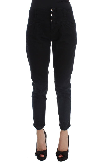 Jean slim noir élégant en denim Costume National