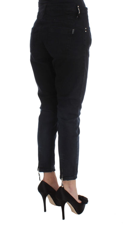 Jean slim noir élégant en denim Costume National