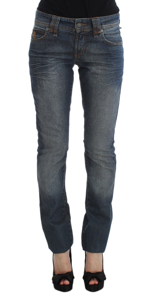 Jean slim bleu chic John Galliano