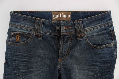 Jean slim bleu chic John Galliano