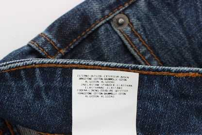 Jean slim bleu chic John Galliano