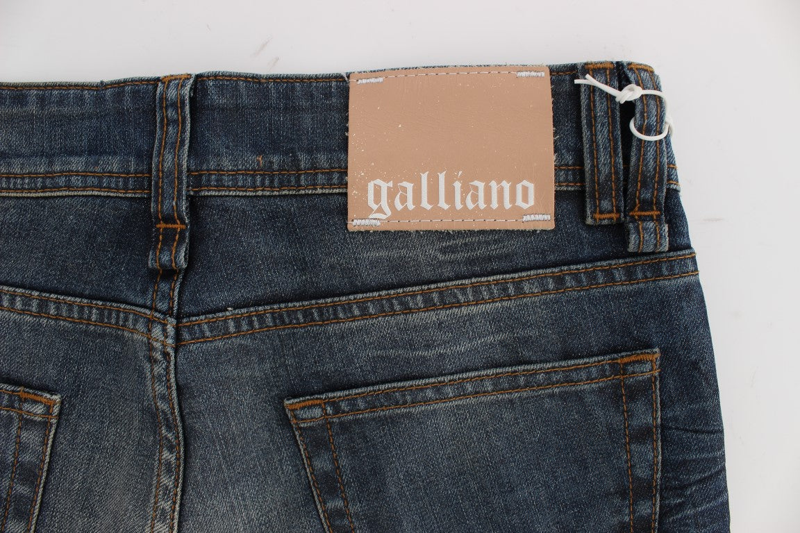 Jean slim bleu chic John Galliano