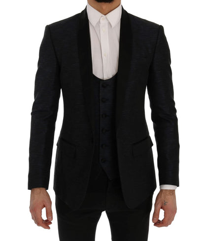 Dolce & Gabbana Blue MARTINI Slim 2 Piece Blazer by Dolce & Gabbana