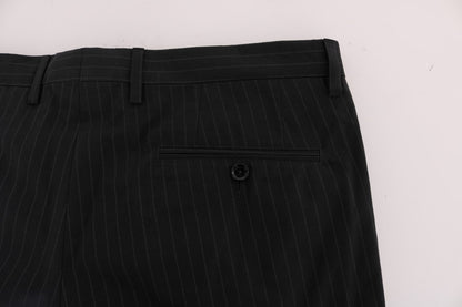 Pantalon habillé droit à rayures élégant Dolce &amp; Gabbana