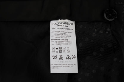 Pantalon habillé droit à rayures élégant Dolce &amp; Gabbana