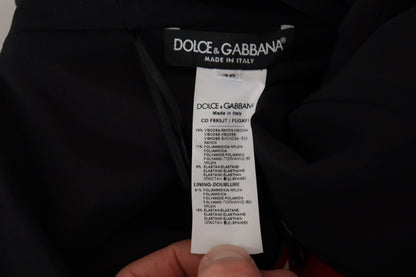 Dolce & Gabbana Red Sweetheart Neck Bodycon Midi Dress by Dolce & Gabbana
